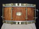 Antique African Mahogany (6 1/2 x 13), Vintage Brass, Satin Finish