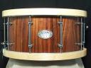 Granadillo (7 x 14), Maple Hoops, French Polish Finish