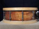 Hawaiian Koa (5 x 14), Maple Hoops, French Polish Finish