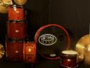 Bubinga Drumset, Jatoba Vented Snare, Gloss